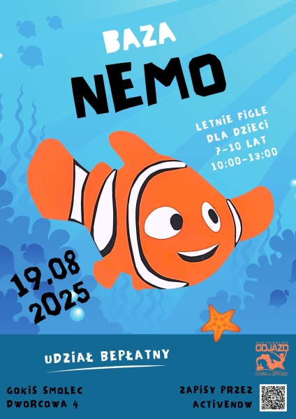BAZA NEMO - LETNIE FIGLE DLA DZIECI